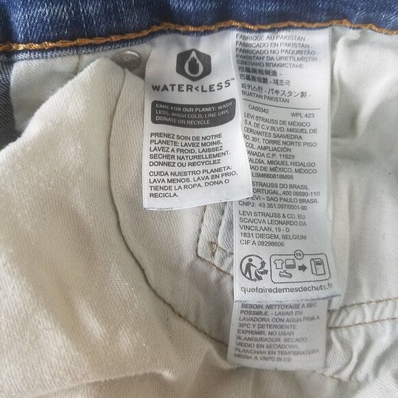 Levi 533 vintage traditional blue jeans W36xL30 red tag - Picture 14 of 15